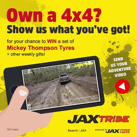 JAX Tyres show us what you've got Facebook ad