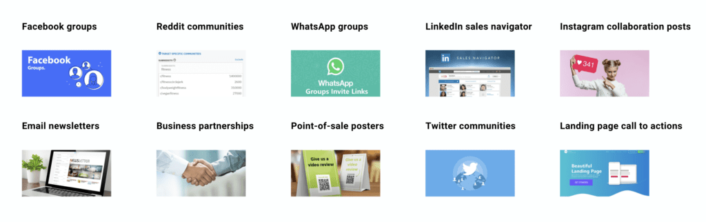 Sourcing user-generated content from alternate locations
