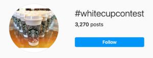 #whitecupcontest instagram