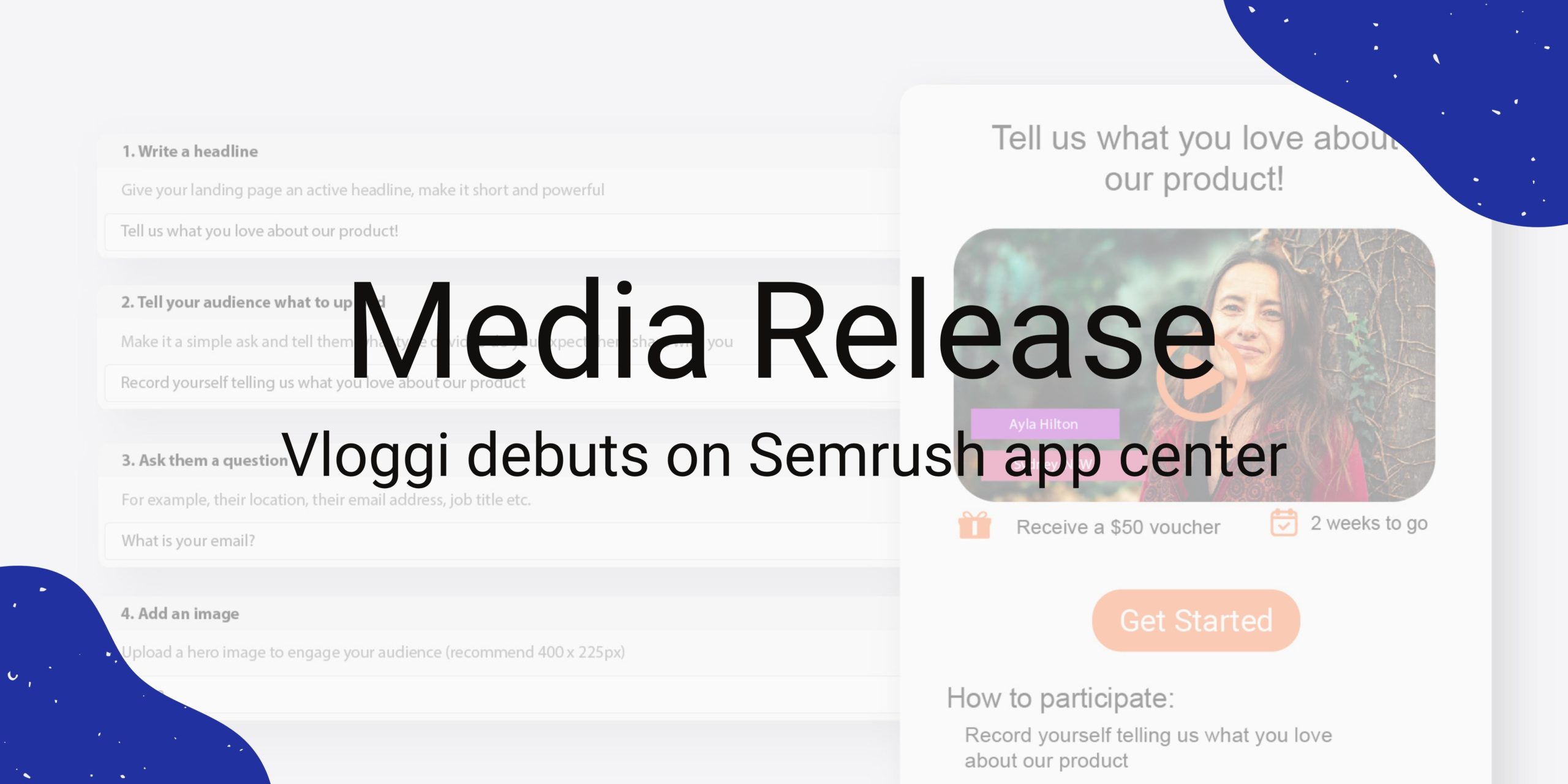 Semrush Video Collector powered by Vloggi