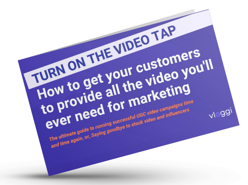 Turn on the Video tap brochure on table cropped