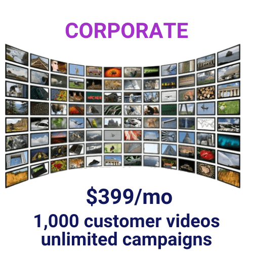Vloggi's Corporate tier at $399 per month