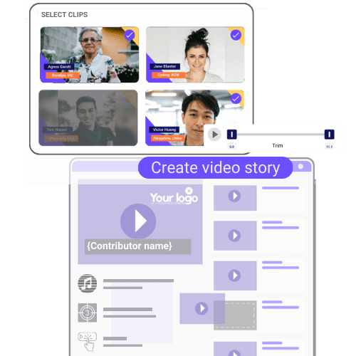 Create video stories in seconds using Vloggi 1