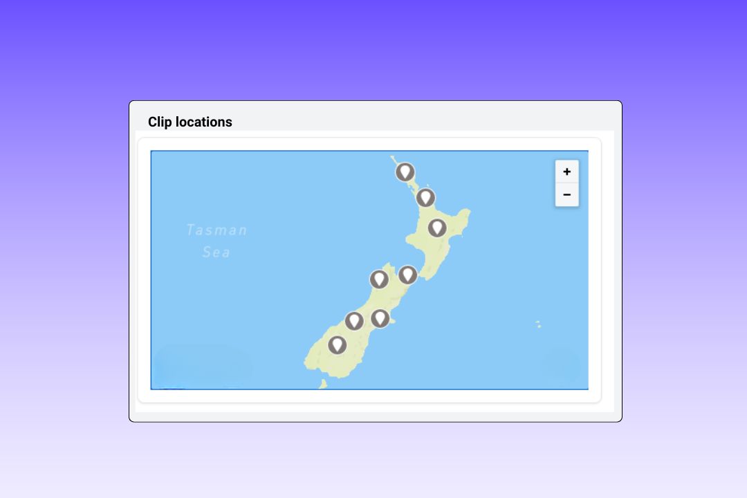 Clip locations 1