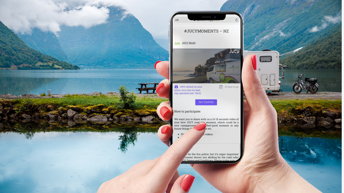 JUCY customer workflow