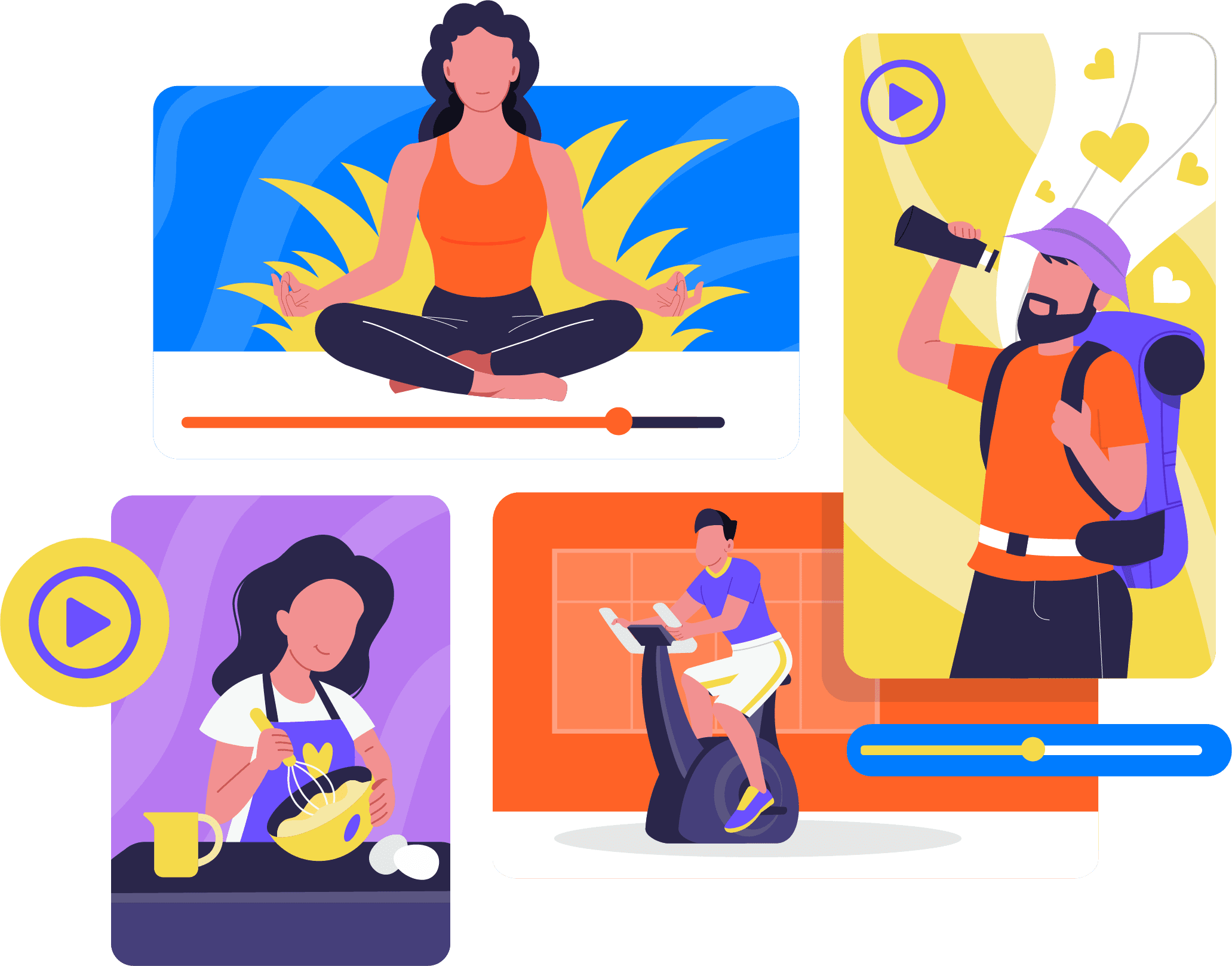 Vloggi allows you to build a library of customer video testimonials