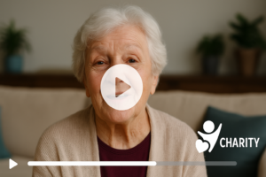 Charity video testimonial by Vloggi