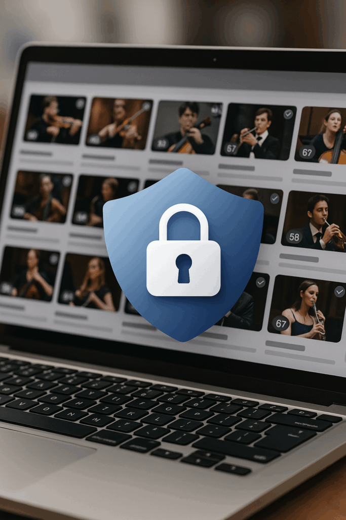 secure video submission platform