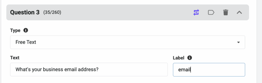 Collect email addresses from video submission entries using Vloggi