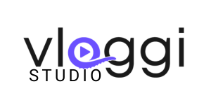 VLOGGI STUDIO LOGO BLACK