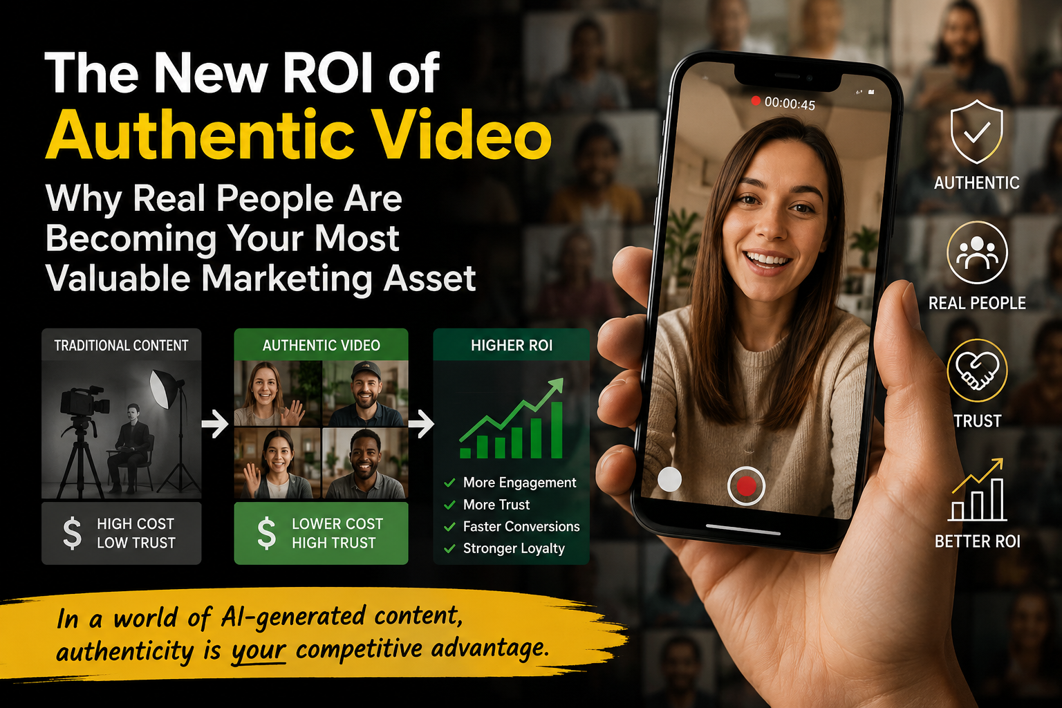 The new ROI of authentic video explained