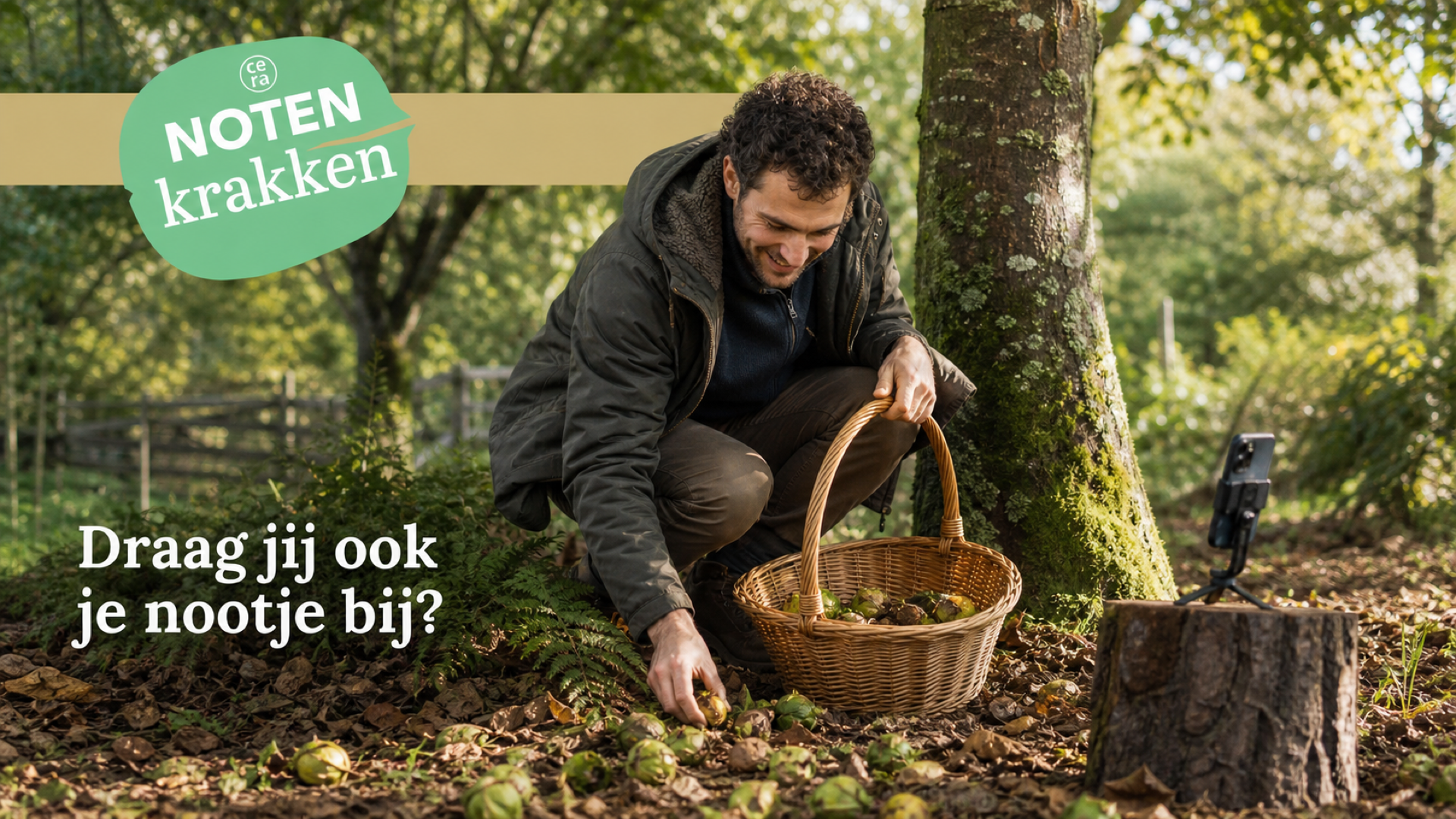Cera gebruikte Vloggi voor zijn Notenkrakkencampagne