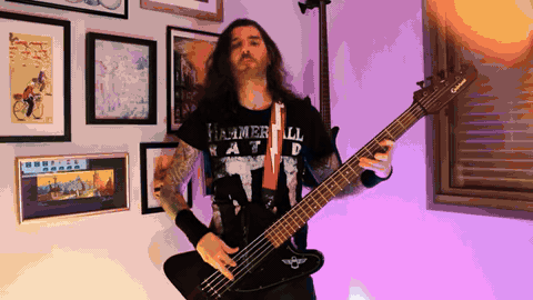 Still from HammerFall’s crowdsourced music video