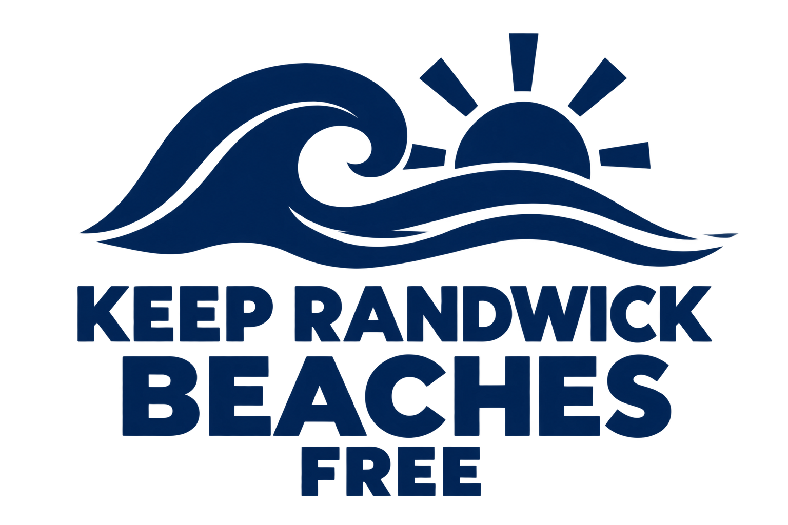Keep Randwick Beaches Free campaign logo