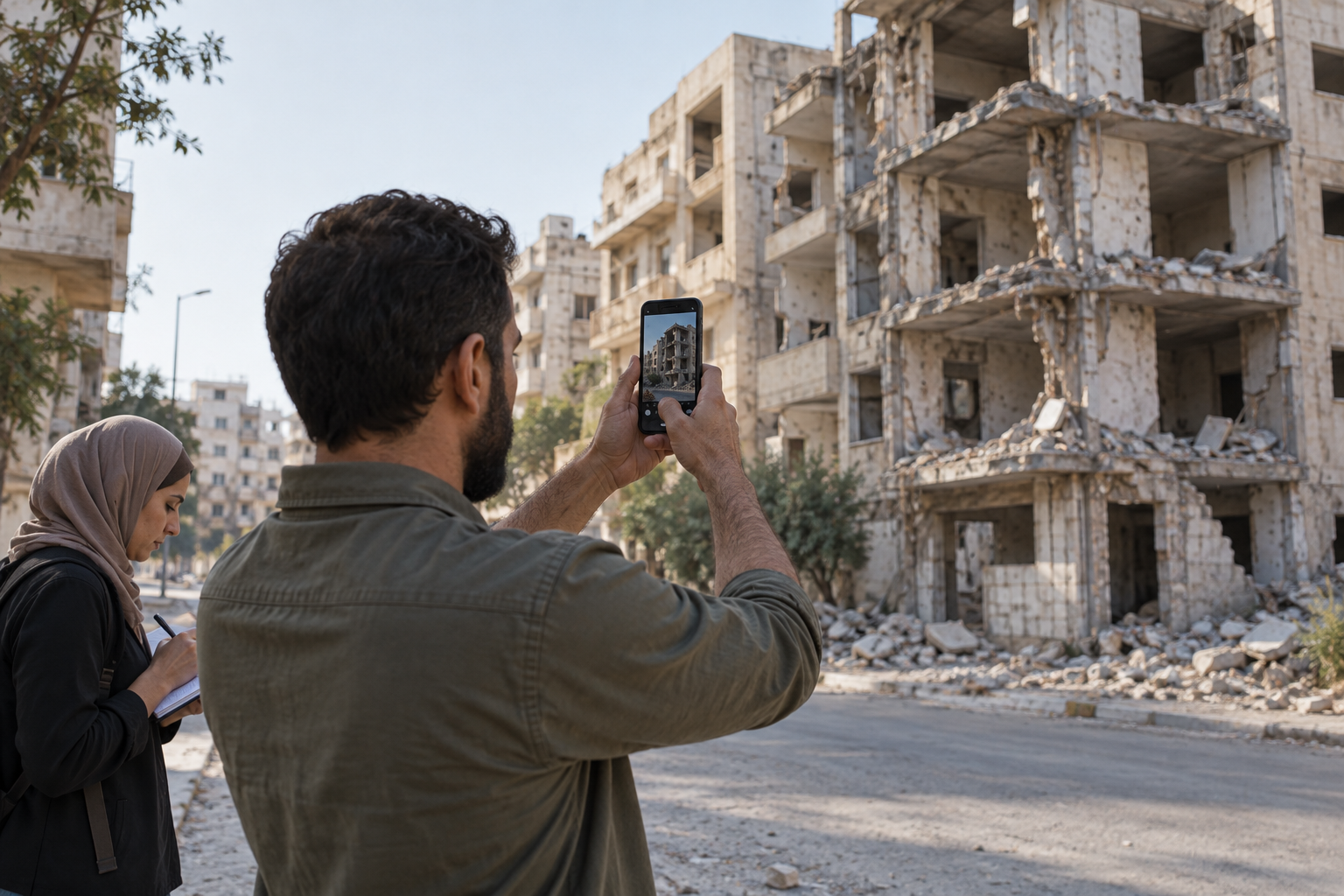 Evidence from the field — AI-generated illustrative photograph