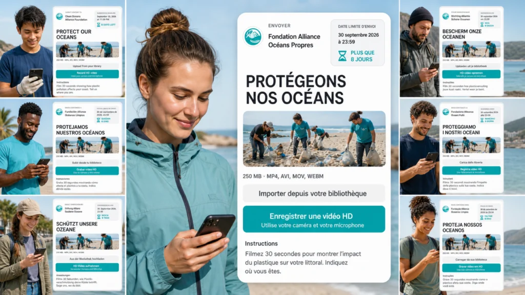 Vloggi lance en français sa plateforme de collecte de vidéos authentiques, avec concours UGC multilingues et protection des données renforcée pour le RGPD et le CCPA
